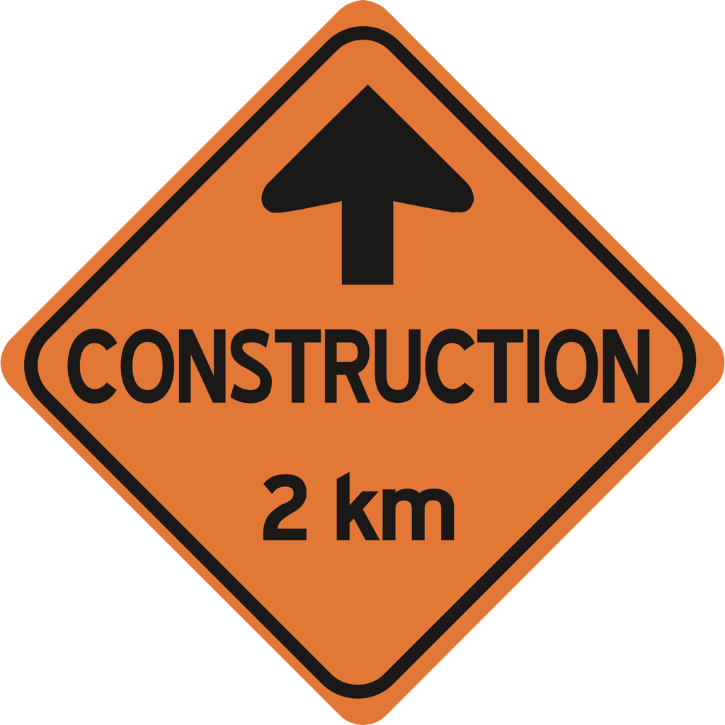 Temporary Sign 90x90